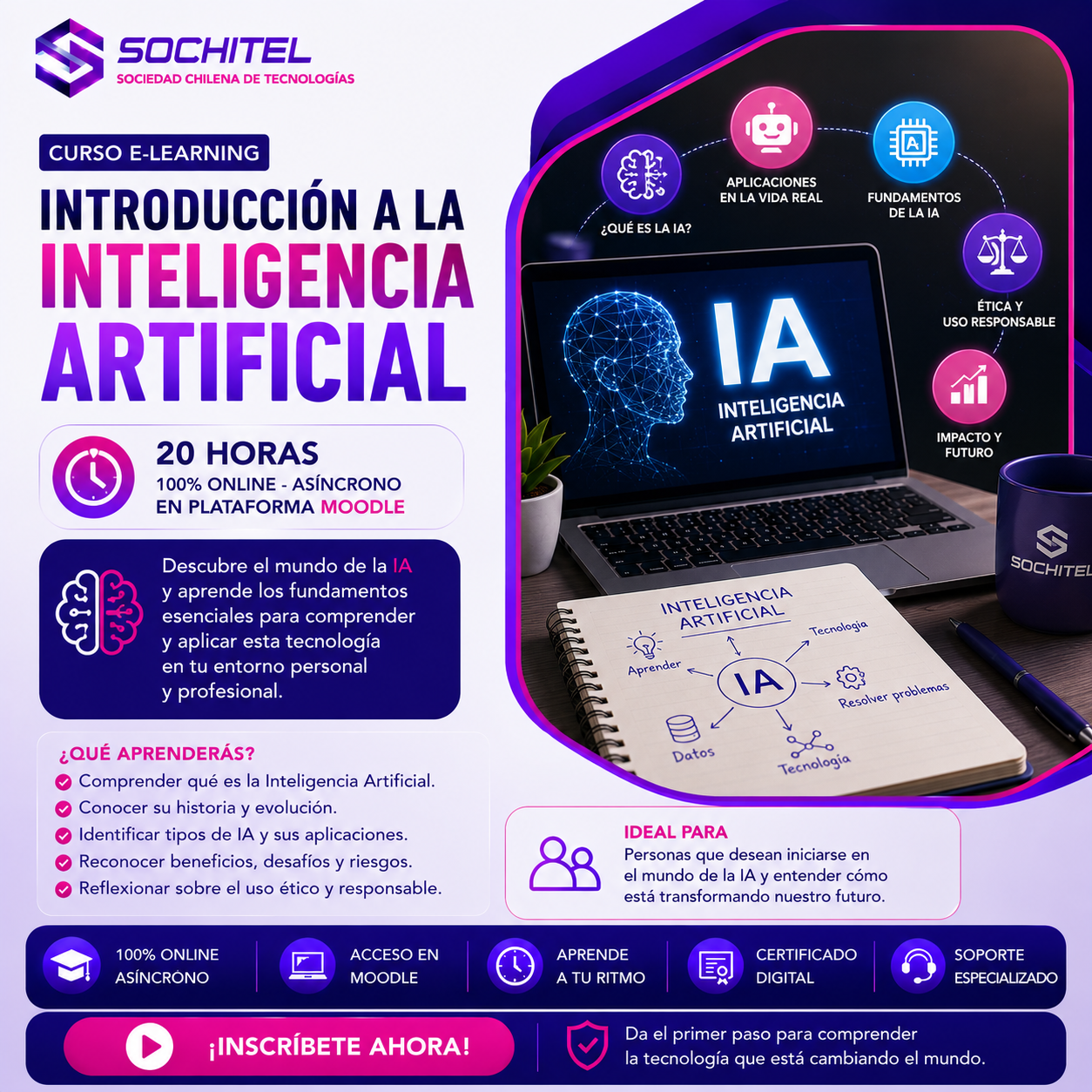 Curso Introducción a la Inteligencia Artificial 20 horas.