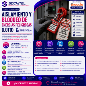 Curso Aislamiento y Bloqueo de Energías Peligrosas (LOTO)
